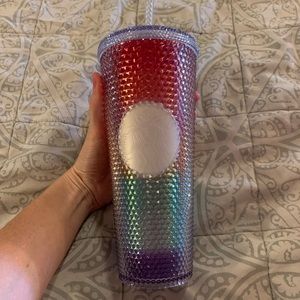 STARBUCKS Rainbow Pride Studded Tumbler Cup
